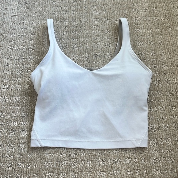 white lululemon align tank - Picture 1 of 3